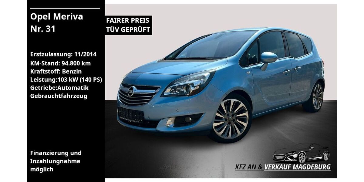 Opel Meriva 94.800 km 9.490 &euro; Magdeburg 39118