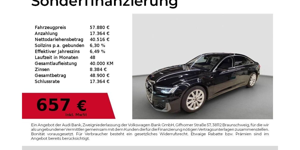 Audi A6 31.531 km 57.880 &euro; Nürnberg 90411