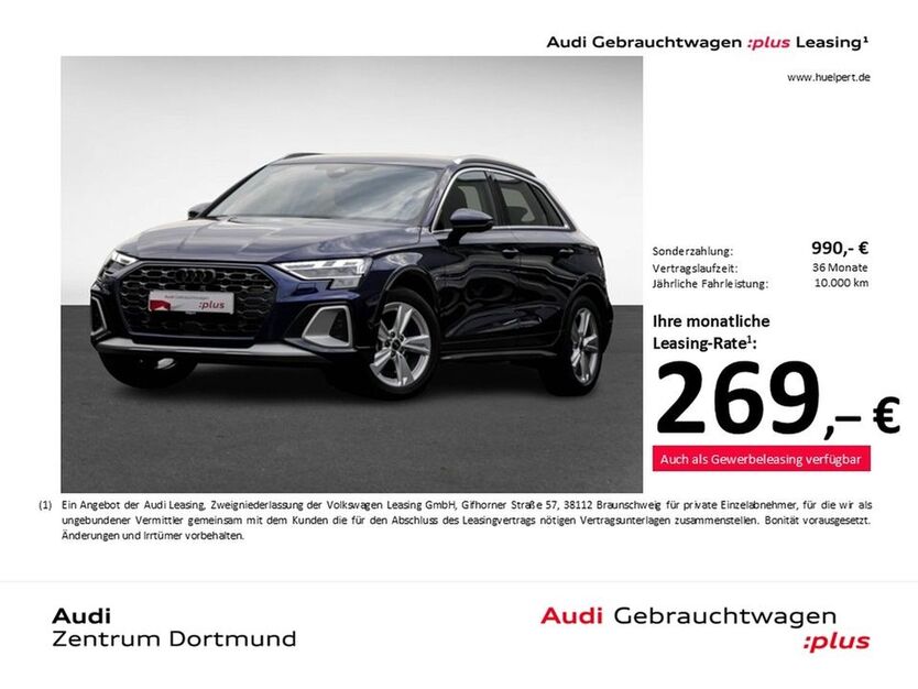 Audi A3 6.870 km 34.811 € Dortmund 44143