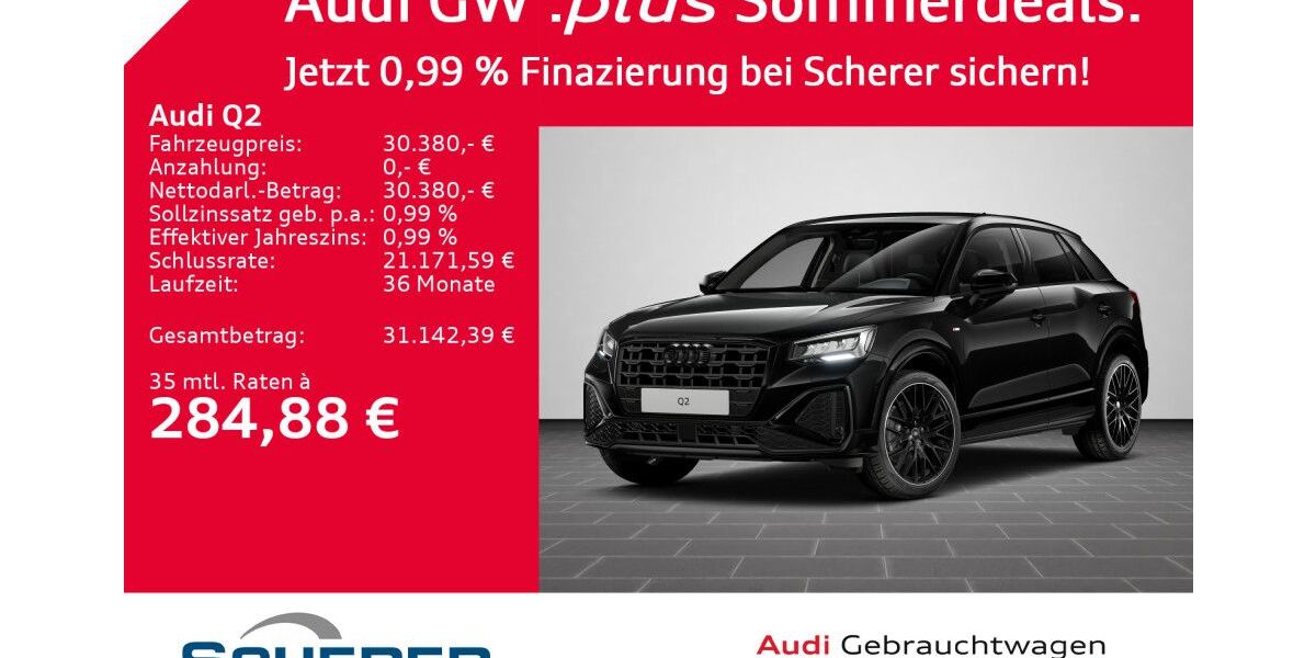 Audi Q2 18.804 km 30.380 &euro; Simmern 55469