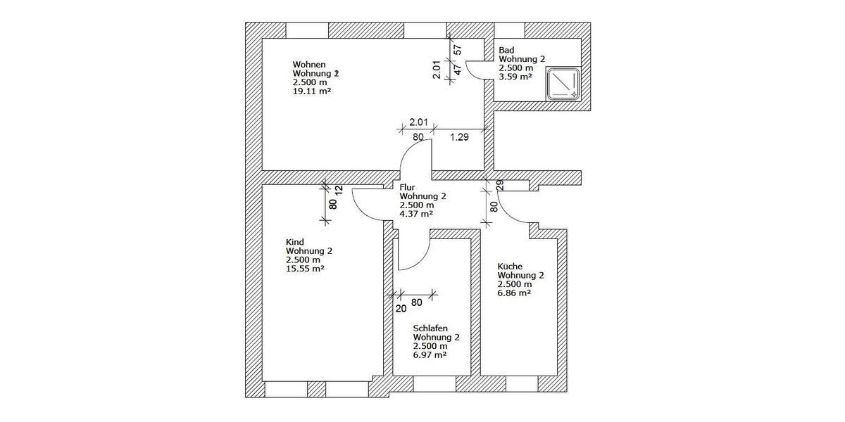 Etagenwohnung Brieskow-Finkenheerd Finkenheerd - 3 Zimmer, 68 m&sup2;, 465&euro; | Angebot:26407383