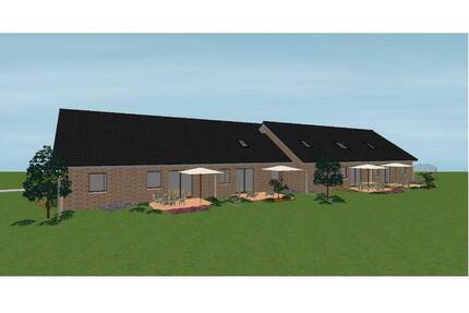 Energieorientiertes, ebenerdiges, schlüsselfertiges Reihenhaus in der Nähe von Husum 3 zimmer