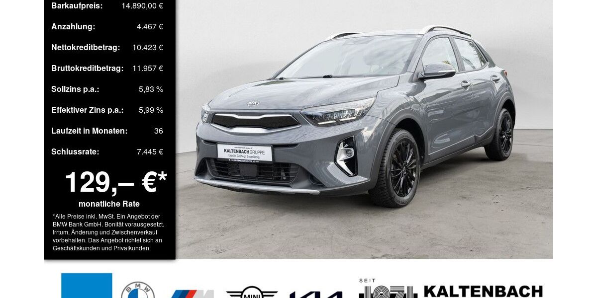 Kia Stonic 51.151 km 14.290 &euro; Wiehl 51674