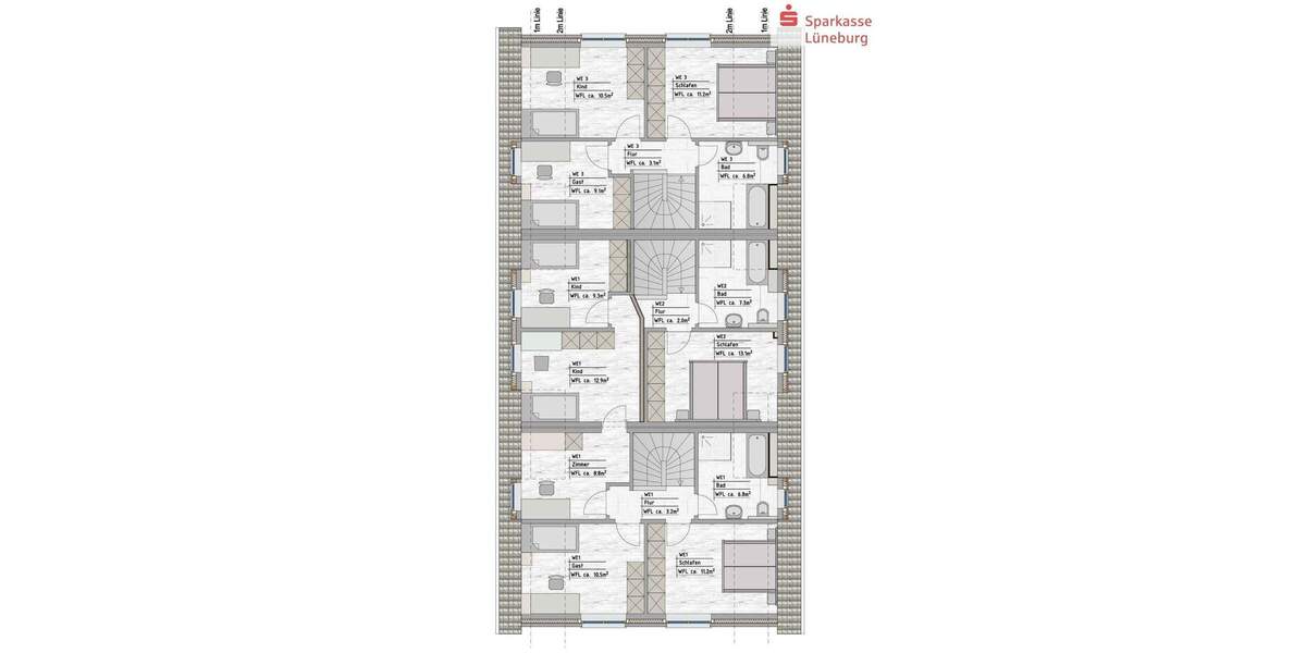 Mehrfamilienhaus, Wohnhaus Lüneburg Ochtmissen - 1 Zimmer, 277 m&sup2;, 930.000&euro; | Angebot:25688382