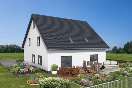 +++NEUBAU+++ Moderne Doppelhaushälfte inklusive Grundstück in Stralsund zu verkaufen 4 zimmer