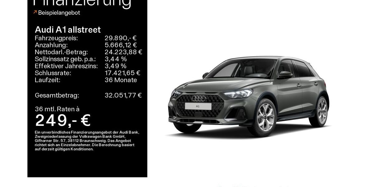 Audi A1 8.365 km 29.890 &euro; Eisenach 99817