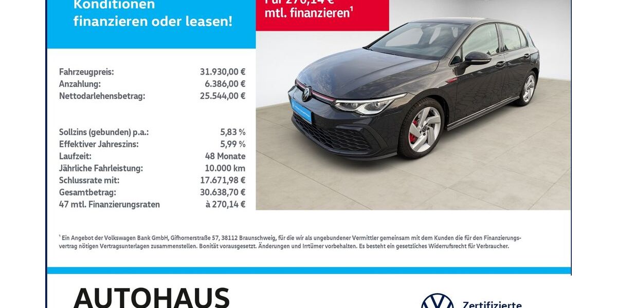 VW Golf 16.101 km 30.990 &euro; Bitterfeld-Wolfen 06749