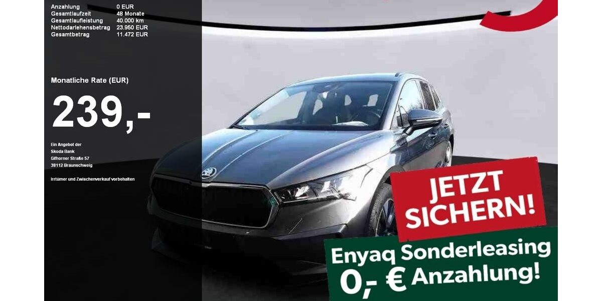 Skoda Enyaq 19.390 km 22.840 &euro; Wackersdorf 92442