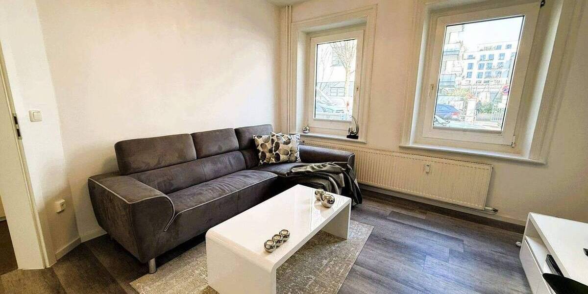Terrassenwohnung Hamburg Winterhude - 2 Zimmer, 42 m&sup2;, 379.000&euro; | Angebot:26879286