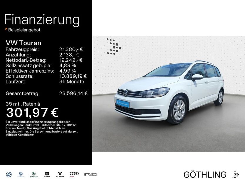 VW Touran 93.537 km 21.380 € Eisenach 99817