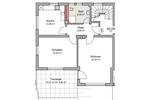 Erdgeschoßwohnung Wassertrüdingen - 2 Zimmer, 72 m&sup2;, 850&euro; | Angebot:25843226