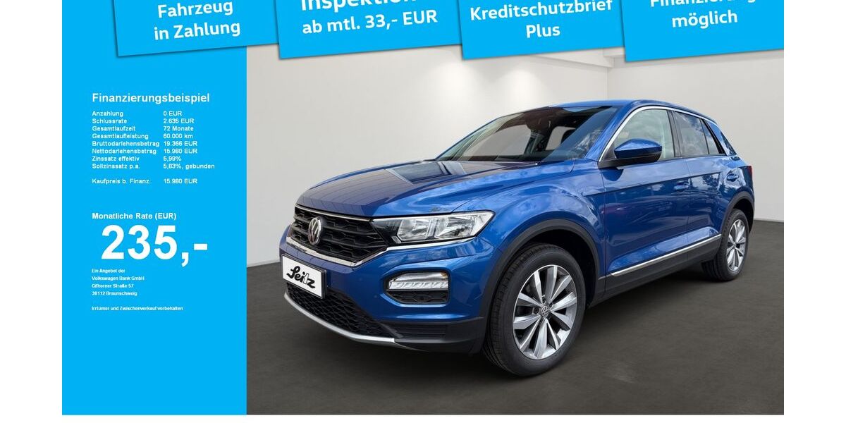 VW T-Roc 66.500 km 15.980 &euro; Isny im Allgäu 88316