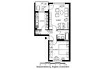 Etagenwohnung Hanau Lamboy - 2 Zimmer, 54 m&sup2;, 506&euro; | Angebot:26679450