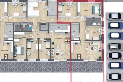 Wohnung Rotenburg (Wümme) - 4 Zimmer, 110 m&sup2;, 1.320&euro; | Angebot:25625931