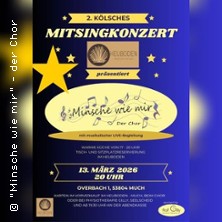 2. Kölsches Mitsingkonzert 13.03.2026 Heuboden Much