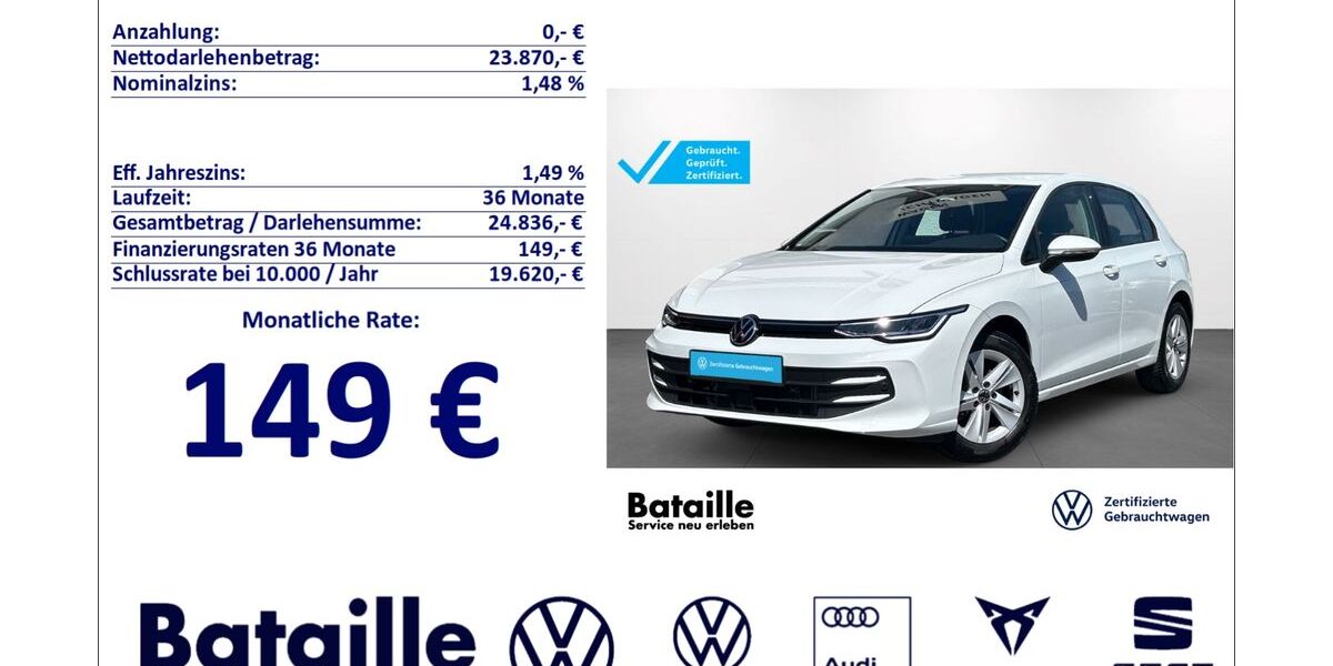 VW Golf 7.474 km 23.870 &euro; Jülich 52428