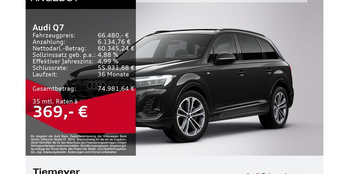 Audi Q7 30.404 km 66.480 &euro; Oberhausen 46047