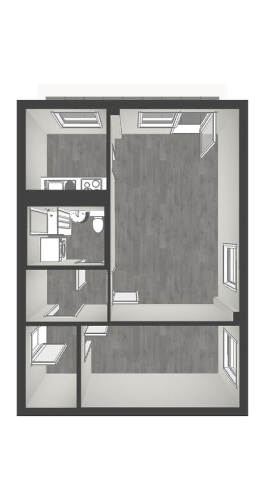 *Ab 01.11.2025- 2 Zimmer im Erdgeschoss mit Balkon & 2 NKM geschenkt* zimmer