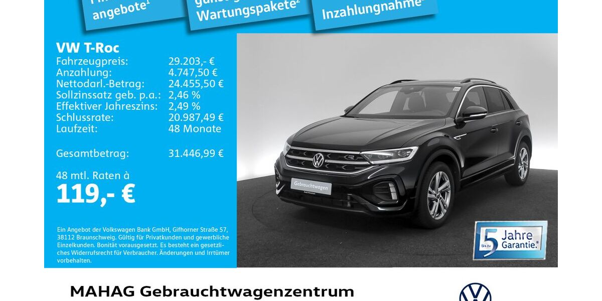 VW T-Roc 9.062 km 29.203 &euro; München 80935