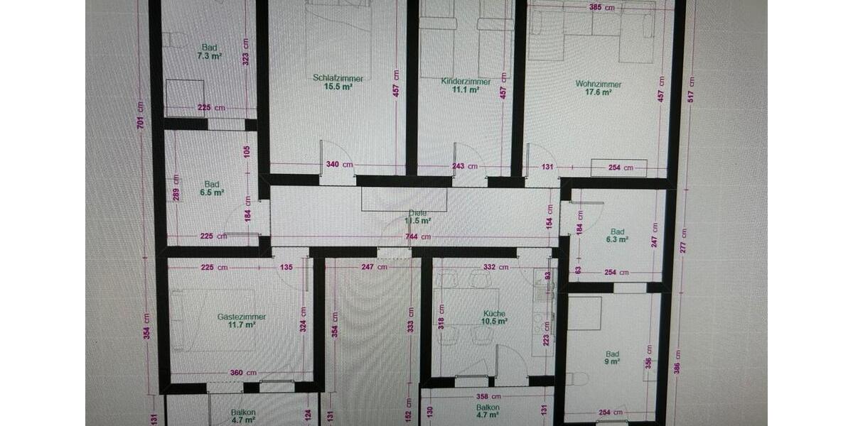 Etagenwohnung Werdau - 5 Zimmer, 116 m&sup2;, 370.000&euro; | Angebot:26136343