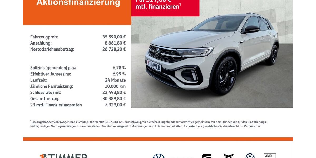 VW T-Roc 1.990 km 35.590 &euro; Borken 46325