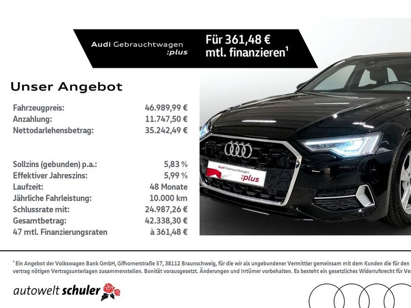 Audi A6 8.870 km 46.990 € Villingen-Schwenningen 78052
