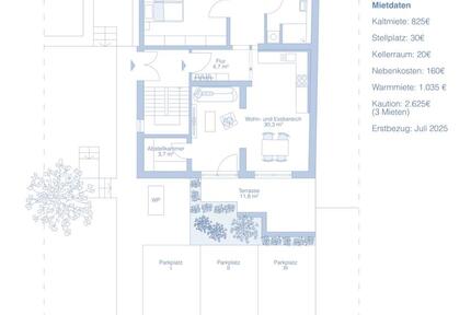 Wohnung (EG) im Erstbezug in Leinefelde