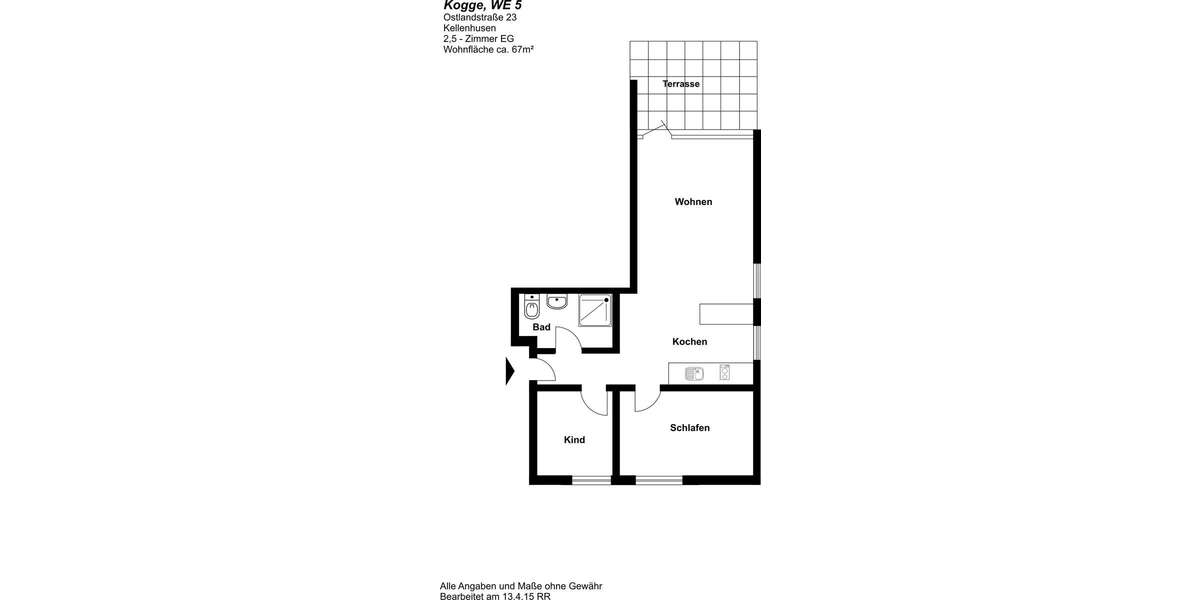 Etagenwohnung Kellenhusen Kellenhusen - 2.5 Zimmer, 67 m&sup2;, 320.000&euro; | Angebot:26181550