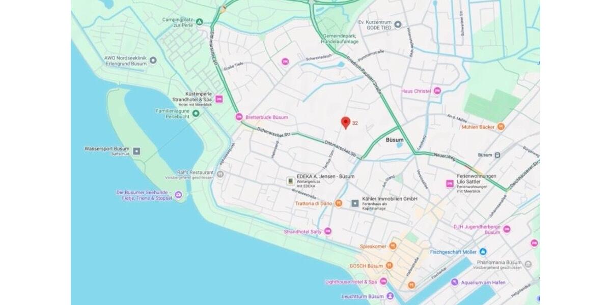 Etagenwohnung Büsum - 2 Zimmer, 39 m&sup2;, 132.499&euro; | Angebot:25512087