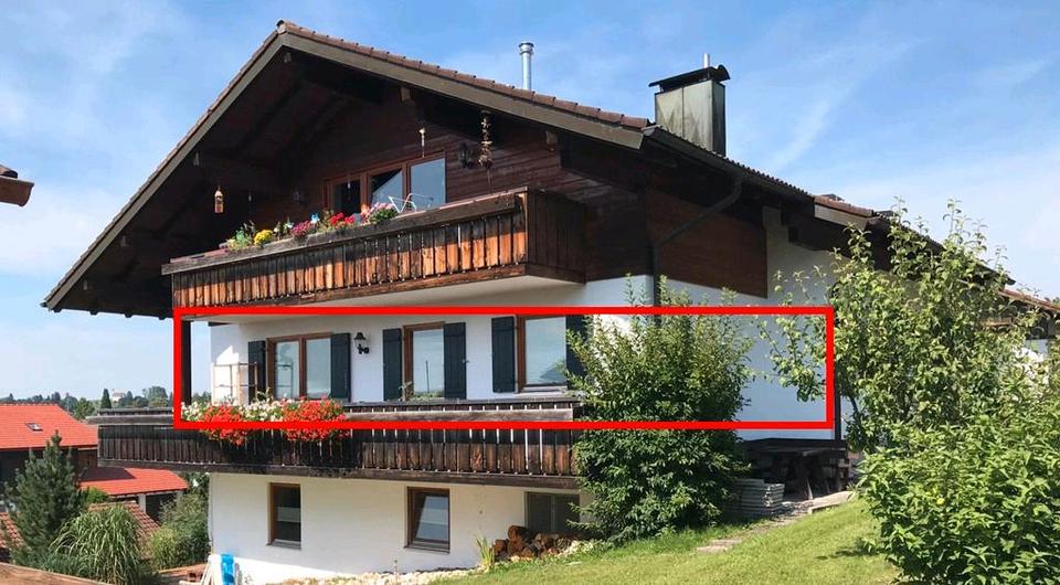 Schöne vermietete ETW mit 90 m2 in 87642 Buching zimmer