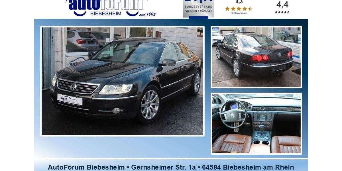 VW Phaeton 211.000 km 6.999 &euro; Biebesheim am Rhein 64584