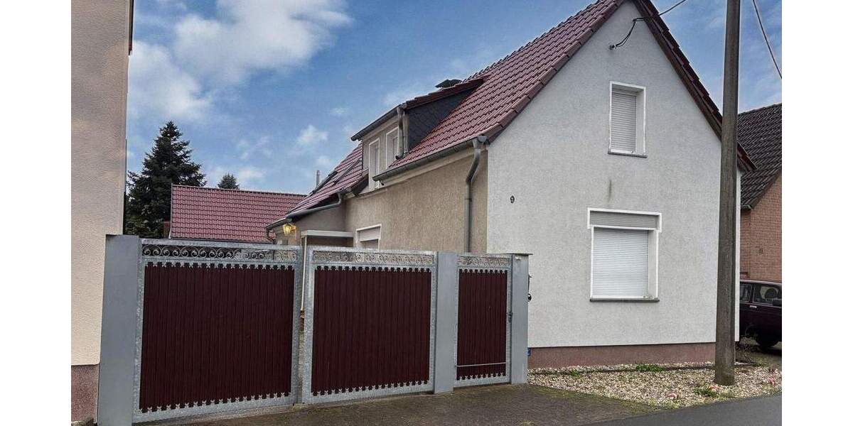 Einfamilienhaus Muldestausee Gossa - 6 Zimmer, 100 m&sup2;, 119.000&euro; | Angebot:25743719