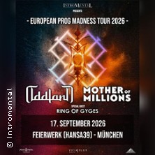 Mother of Millions & Oddland | European Prog Madness Tour 2026 17.09.2026 Feierwerk