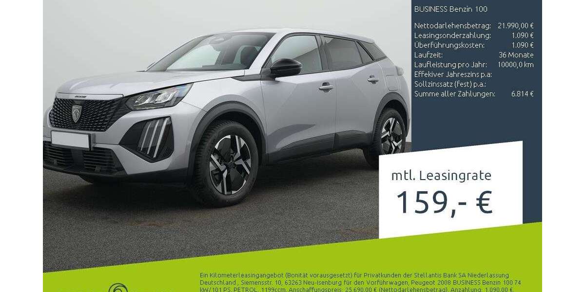 Peugeot 2008 9.183 km 21.990 &euro; Bocholt 46395
