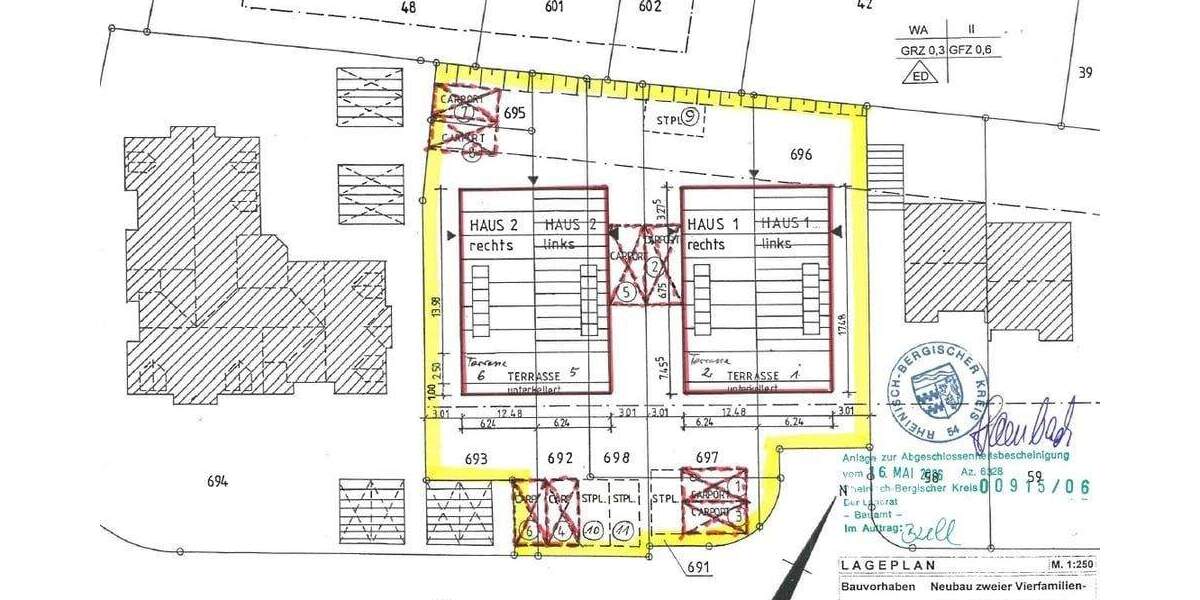 Grundstück Odenthal Blecher - 306.000&euro; | Angebot:24751799