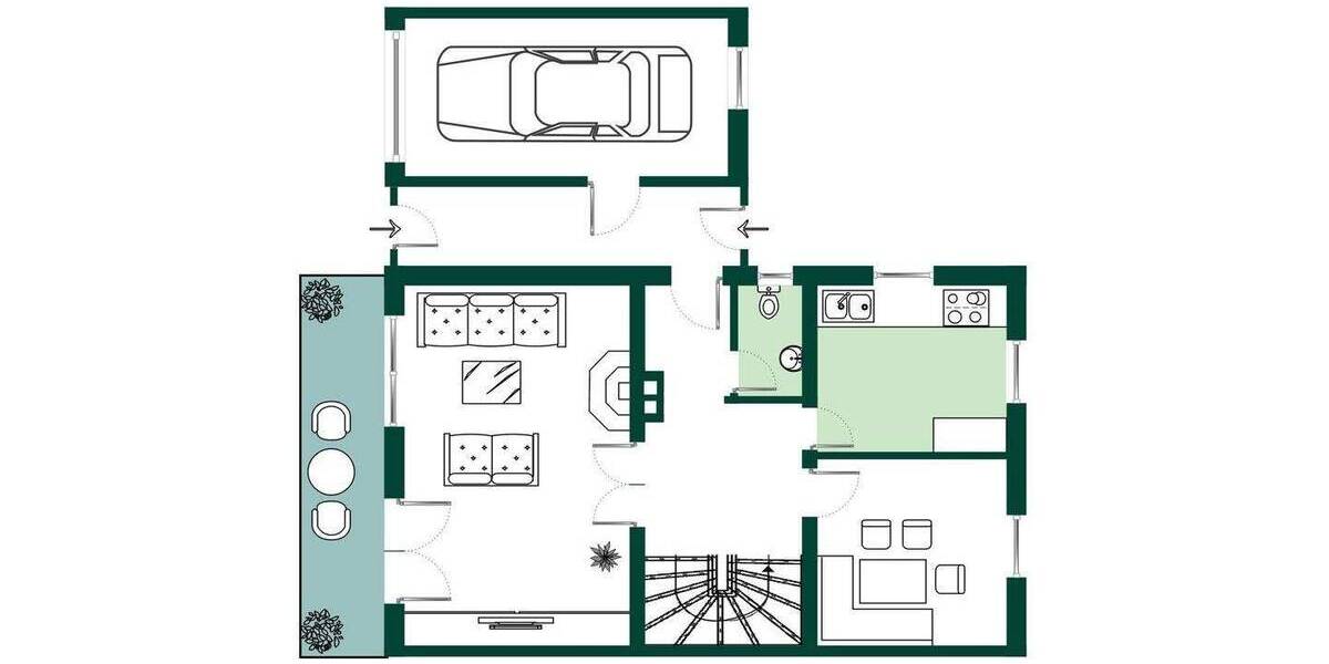 Doppelhaushälfte Mühldorf a.Inn Mühldorf - 7 Zimmer, 174 m&sup2;, 1.800&euro; | Angebot:26919982