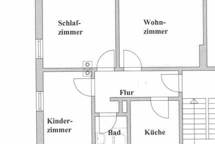 Wohnung Doberlug-Kirchhain Kirchhain - 3 Zimmer, 65 m&sup2;, 69.000&euro; | Angebot:24835235