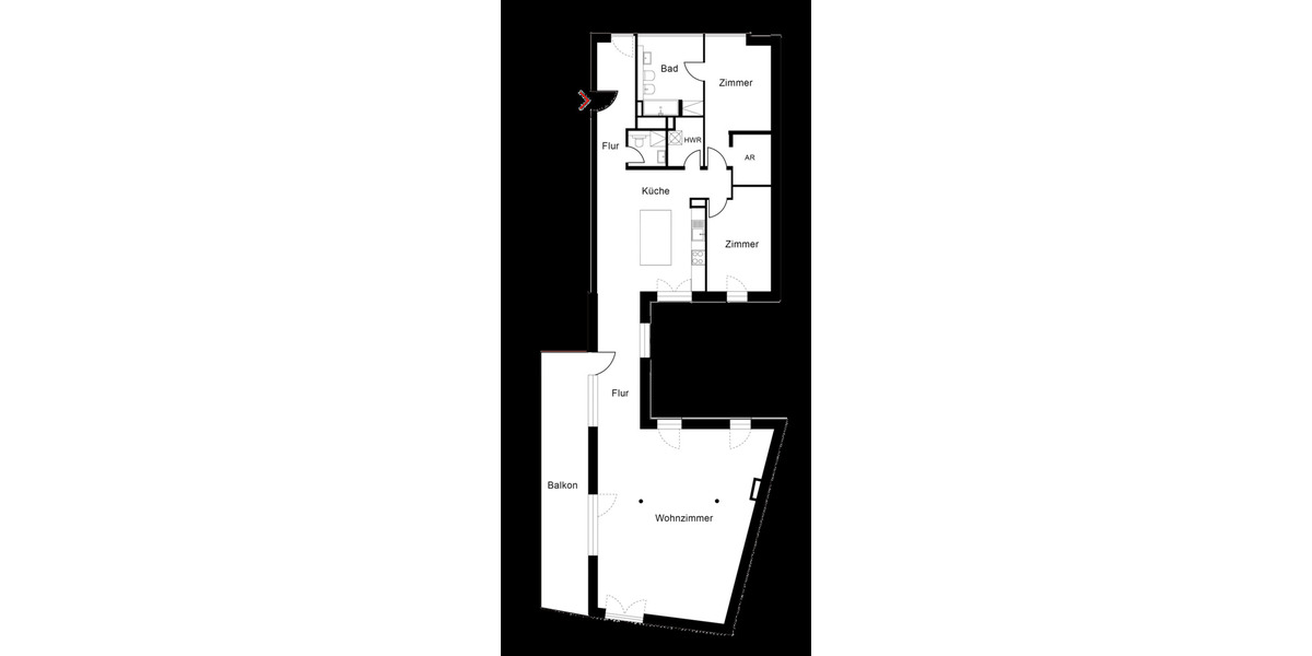 Etagenwohnung Berlin Mitte - 3 Zimmer, 177 m&sup2;, 4.800&euro; | Angebot:26863528
