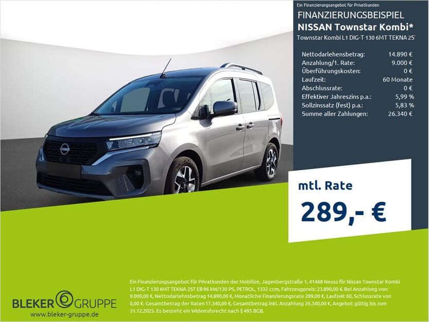 Nissan Townstar 29.020 km 23.890 € Münster - Amelsbüren 48163