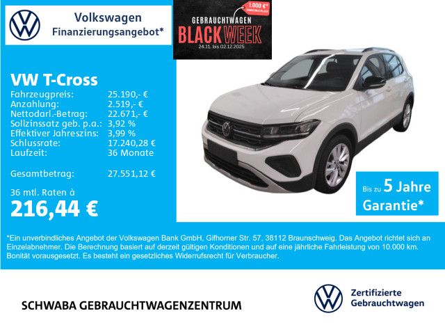 VW T-Cross 13.201 km 25.190 € Gersthofen 86368