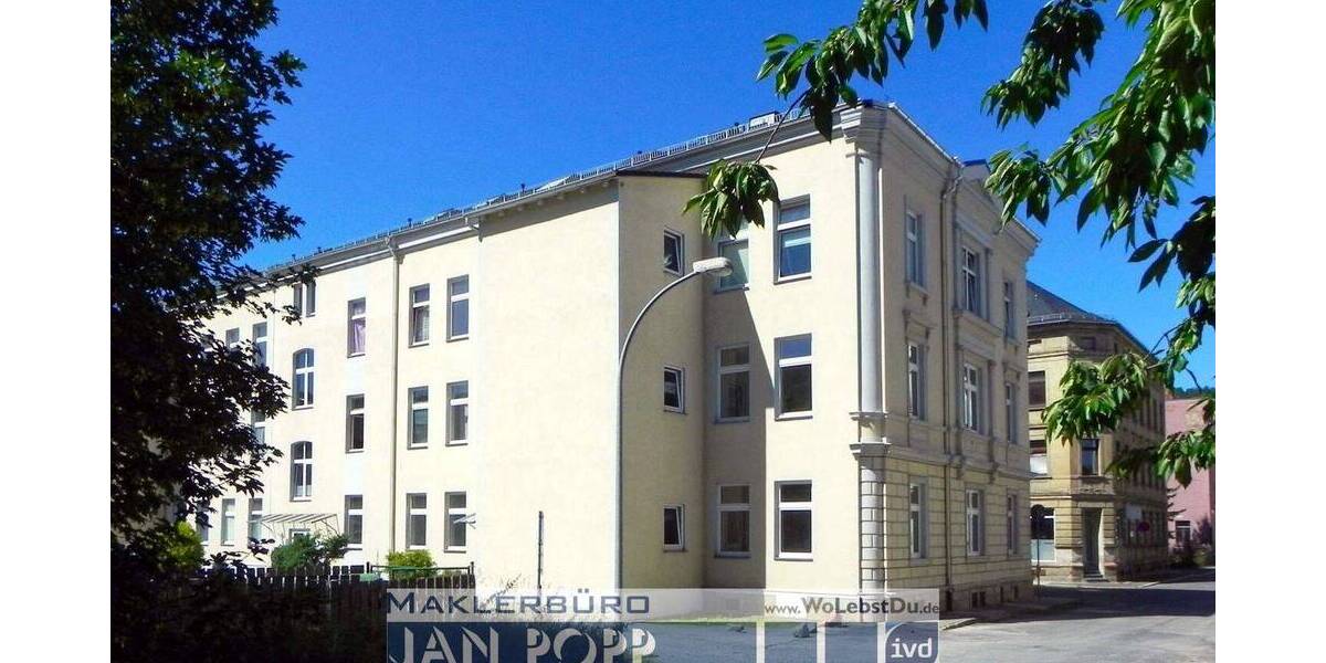 Etagenwohnung Greiz Irchwitz - 2 Zimmer, 62 m&sup2;, 309&euro; | Angebot:25983385