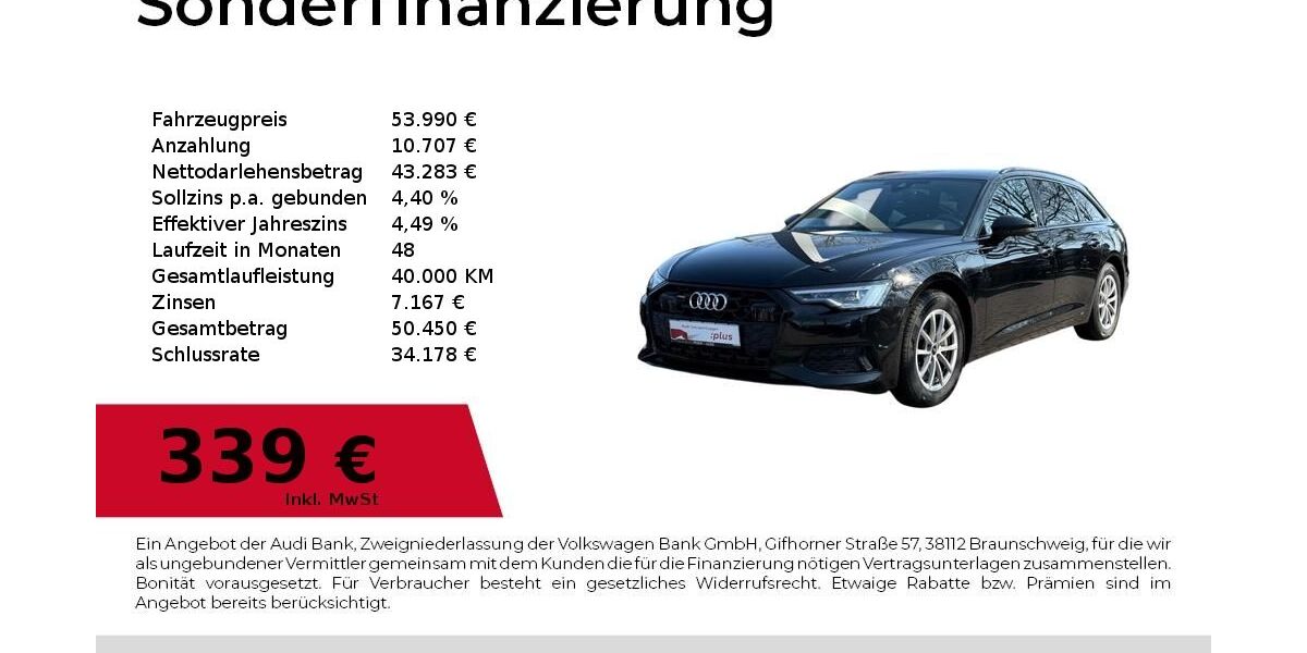Audi A6 29.827 km 53.990 &euro; Dessau-Roßlau 06844