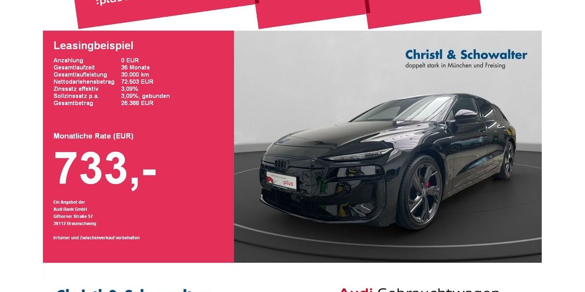 Audi A6 e-tron 2.391 km 72.503 &euro; Freising 85356