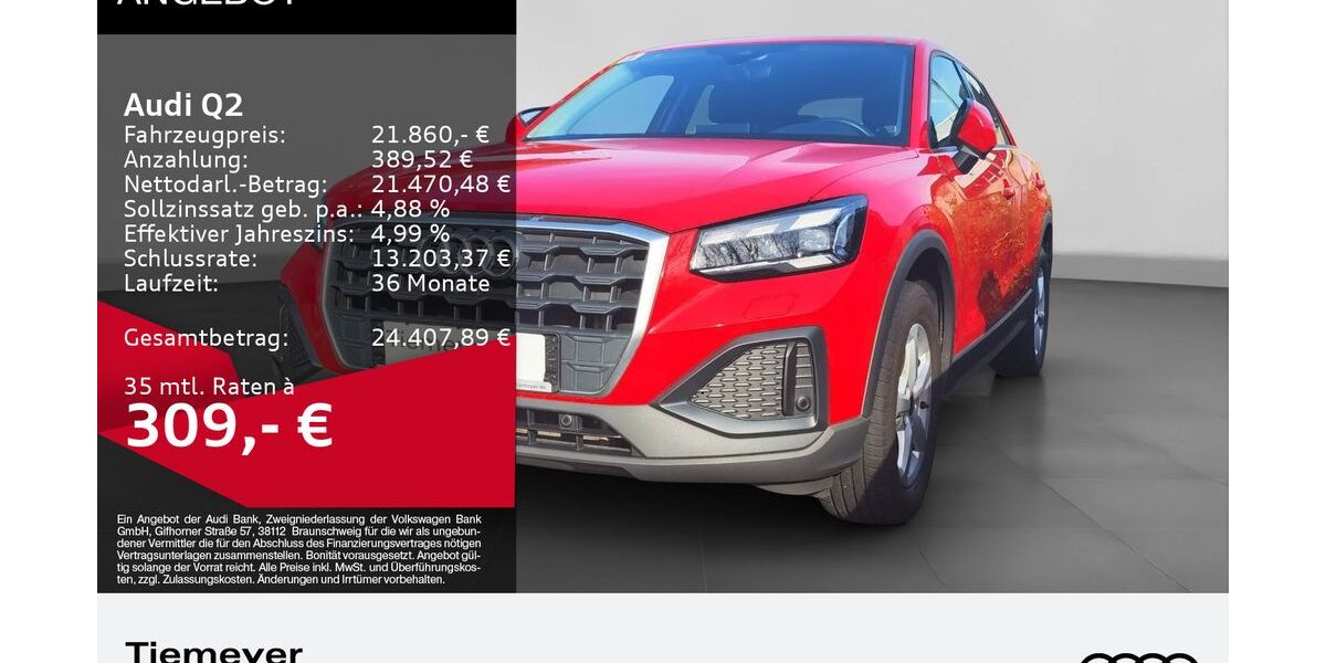 Audi Q2 65.591 km 21.360 &euro; Remscheid 42897