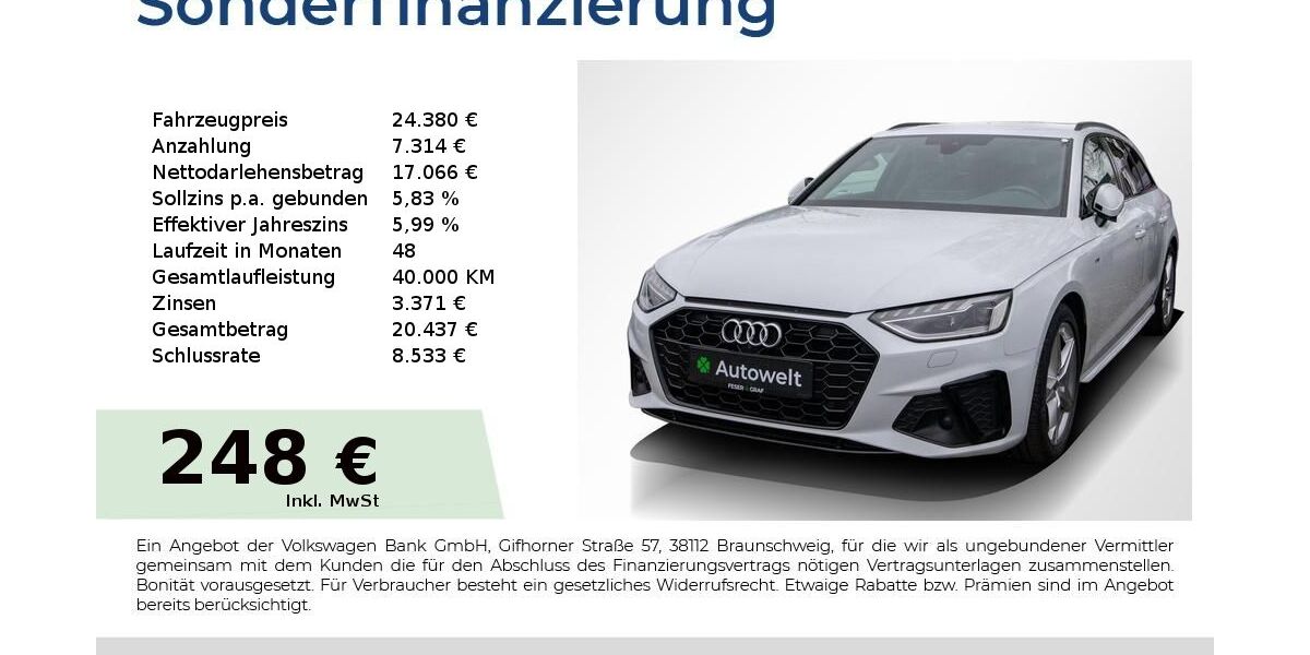 Audi A4 149.999 km 24.380 &euro; Nürnberg 90431