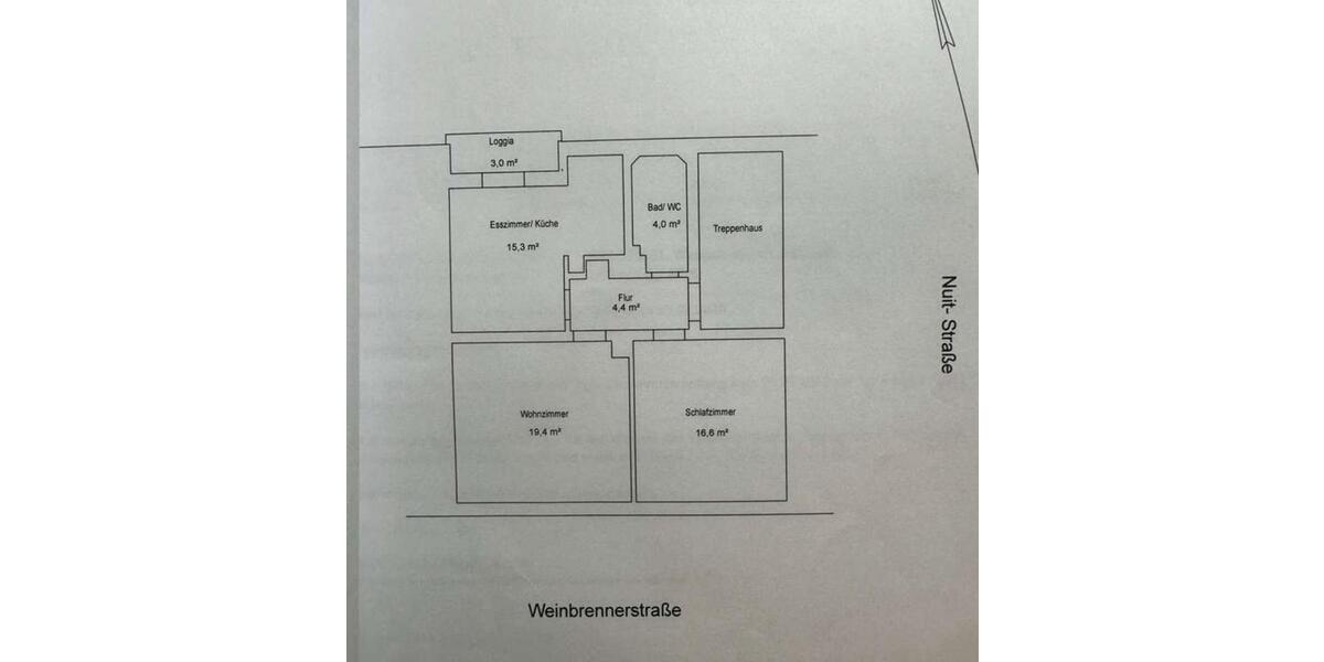 Erdgeschoßwohnung Karlsruhe Mühlburg - 3 Zimmer, 63 m&sup2;, 1.180&euro; | Angebot:25926042