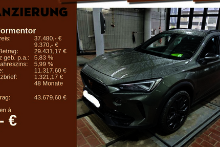Cupra Formentor 21.301 km 37.480 &euro; Neu-Ulm 89231