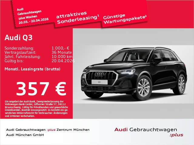 Audi Q3 17.635 km 37.489 &euro; Eching 85386