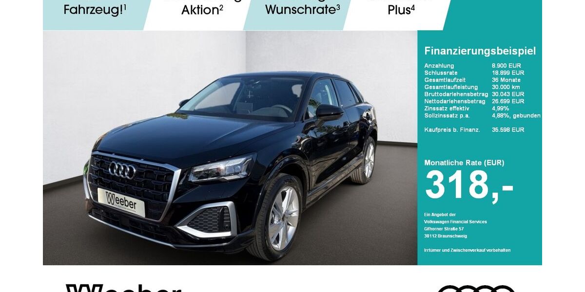 Audi Q2 6.999 km 33.598 &euro; Leonberg 71229