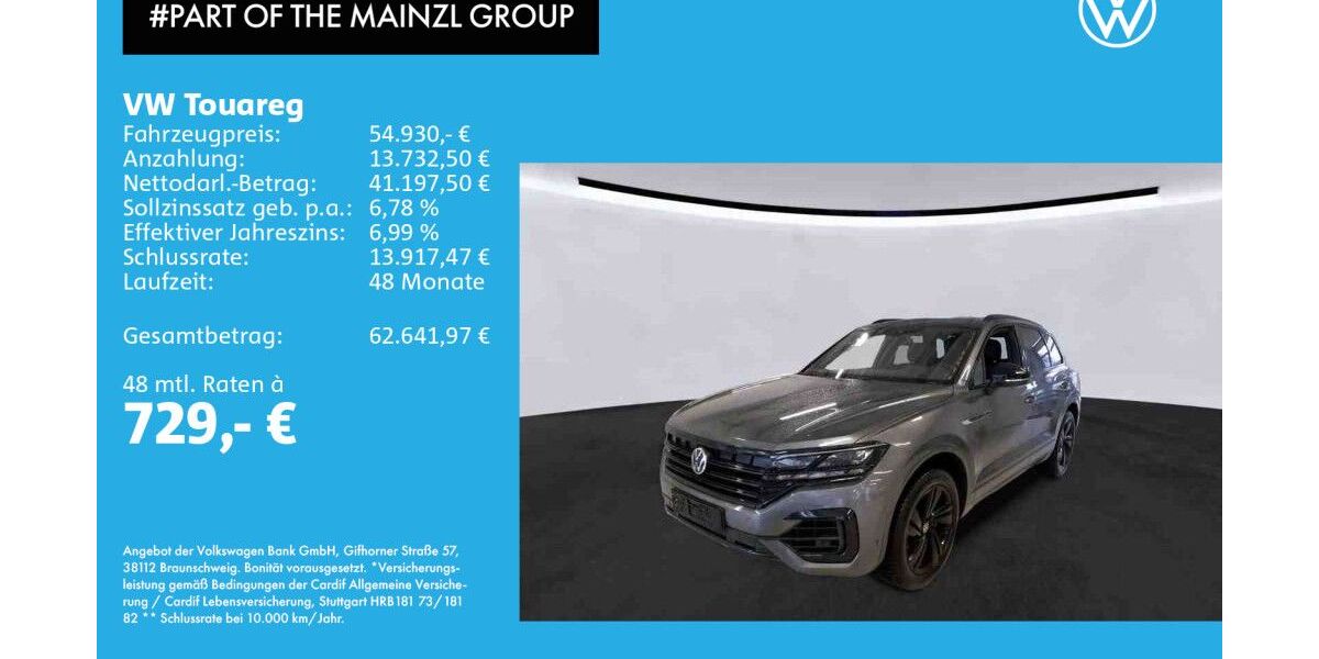 VW Touareg 20.500 km 54.930 &euro; Bad Reichenhall 83435